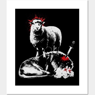 Sheep not Lions Posters and Art